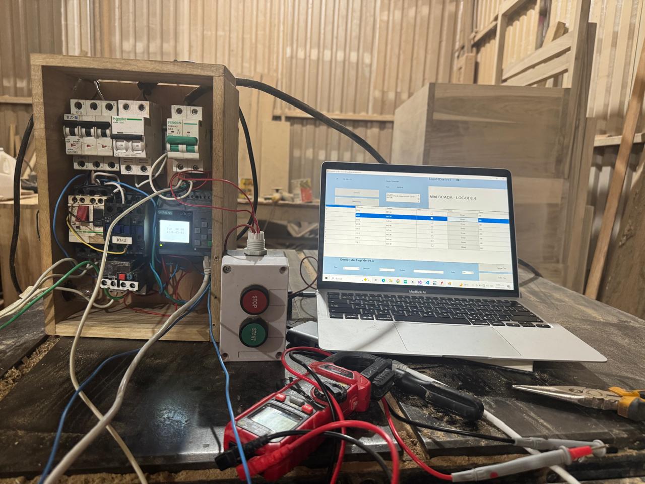 Creación de Panel de Control con LOGO!